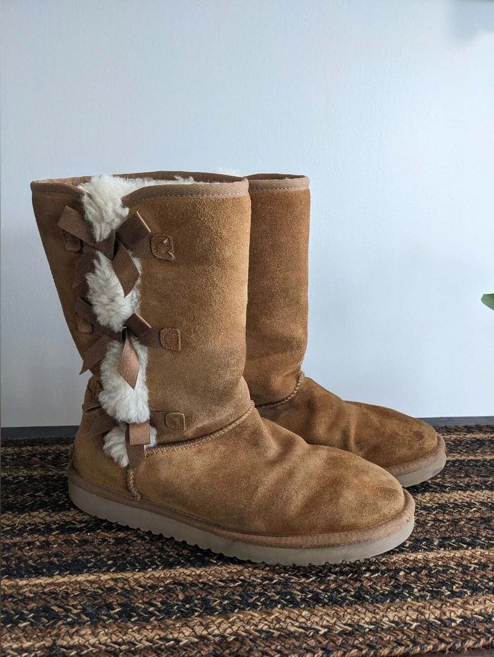 Koolaburra by UGG Victoria Tall Chestnut Boots Women's Size US 11
